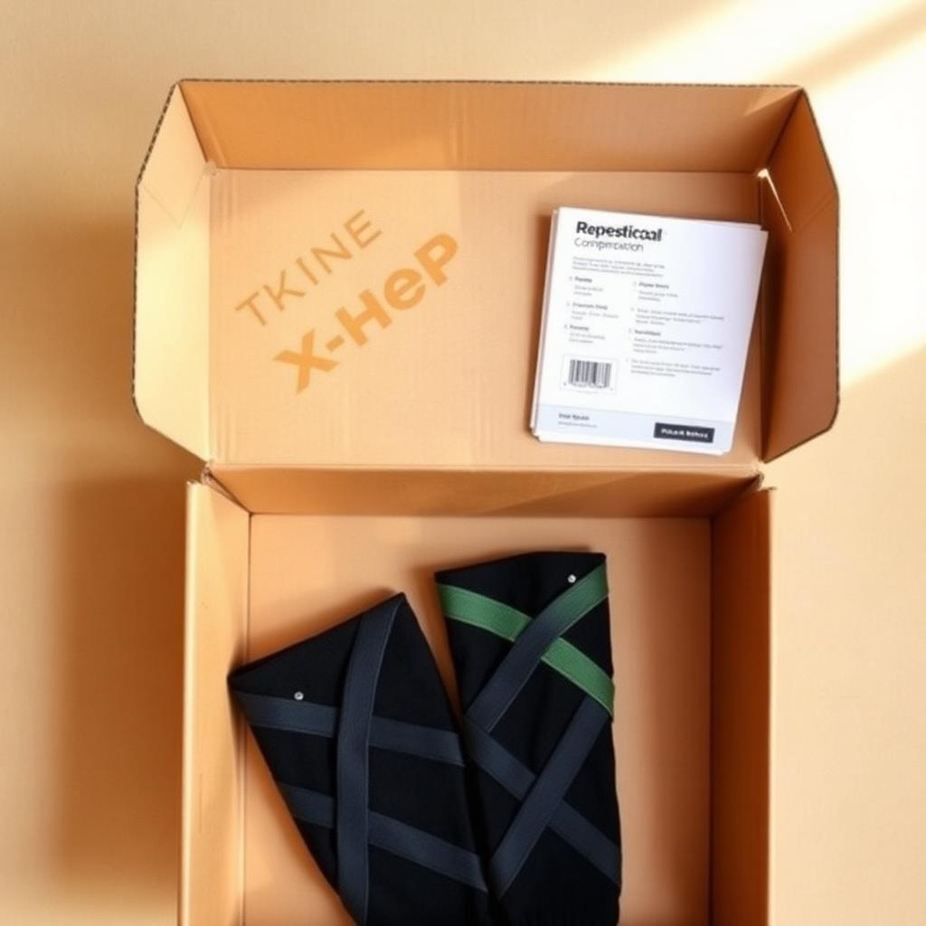 Embalagem e kit completo recebido em casa